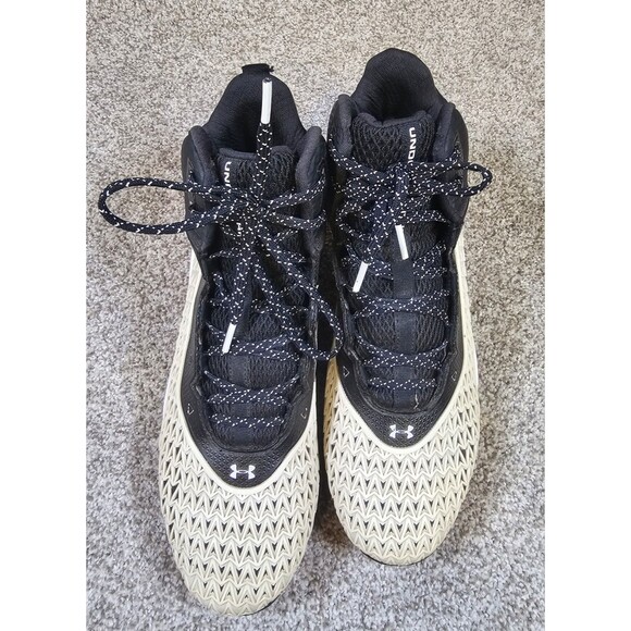 Under Armour Mens Hammer 3022173-001  Black Noir Football‎ Cleats Shoes Size 11 main image 6